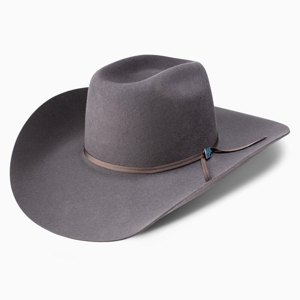 Resistol 9th Round Cody Johnson Cowboy Hat Granite Grey Size 7 3/4 Pin Included